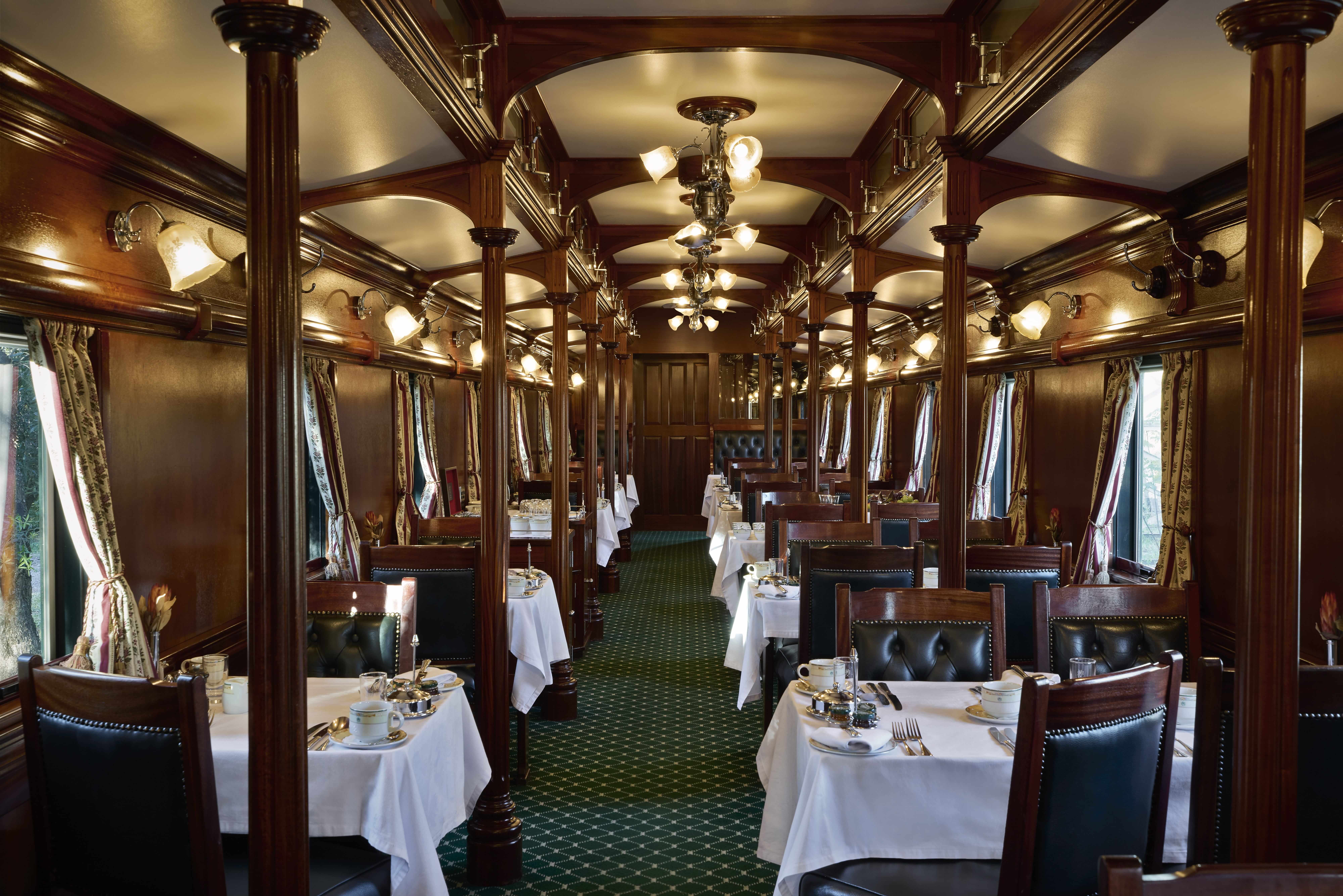 DIning Cars – Rovos Rail