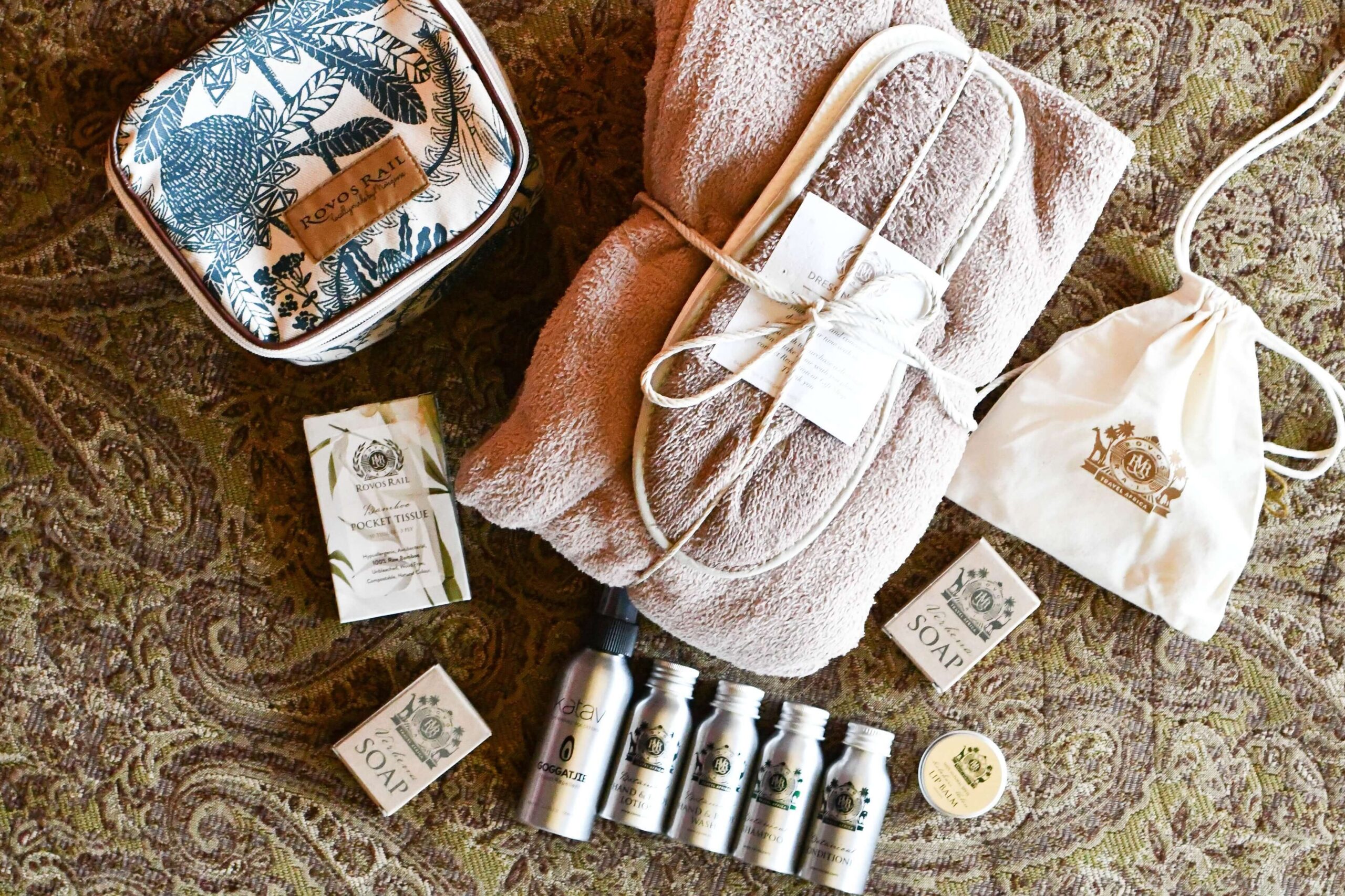 Suite amenities – Rovos Rail